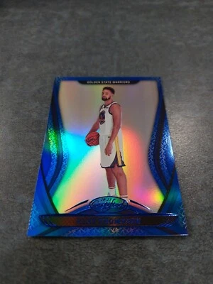 Klay Thompson Certified 2020-2021 Golden State Warriors Blue Variation NBA Card - Image 1 of 4