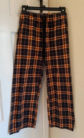 Oregon State Flannel Plaid Pajama Pants Boxercraft Size 14/16 kid child orange Cover
