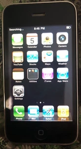 Apple iPhone 3G - 16GB - White (AT&T) A1241 (GSM) Fast Ship Good Used CRACK - Picture 1 of 3
