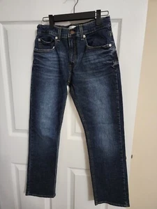 Pre-Owned Levi Strauss Signature Blue Jeans Straight Boys Size 16 - Picture 1 of 5