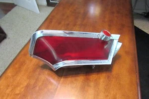 1963 Oldsmobile right side tail light lens chrome bezel surround trim - Picture 1 of 14