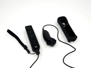 Wii Remote & Nunchuck 💎 Near Mint 💎 - Picture 1 of 5