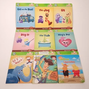Lot 9 Leap Frog Tag Junior Board Books Disney Pixar Nick Jr. Short Vowels No Pen - Picture 1 of 20
