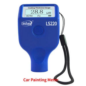 Digital Fe/NFe Film Coating Thickness Meter Tester Car Painting Meter LS220 - Picture 1 of 6