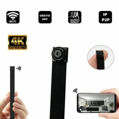 MINI WIFI WLAN IP P2P LIVE APP KNOPF KAMERA VIDEO TON ÜBERWACHUNGSKAMERA A315 - Bild 1 von 4