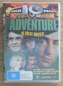 10 Movie Value Pack: Adventure ~ DVD ~ Region 0 ~ PAL ~ FREE postage!! - Picture 1 of 2