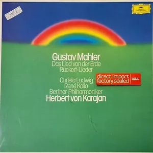 Gustav Mahler Deutsche Grammophon 2 LP stereo 2707 082 NEW & SEALED - Picture 1 of 17