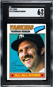1977 Topps Thurman Munson SGC 6 - Bild 1 von 2