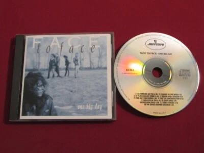 FACE TO FACE ONE BIG DAY 1988 CD MERCURY LABEL 834 376-2 COUNTRY POP ROCK OOP Foto 1 de 4