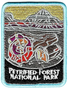 ⫸ Petrified Forest National Park Embroidered Patch AZ Arizona Gift Him Her - NEW - Picture 1 of 2