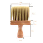 Soft Neck Duster Brushes Wood Handle Salon Cutting Hairdressing Tool HEE