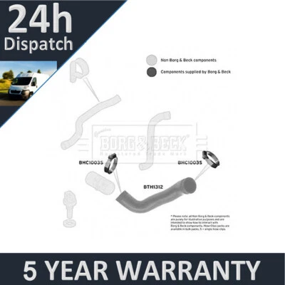 Manguera turbo Land Rover Freelander 2000-2006 2.0 TD4 Purevue #4 PNH500190 Foto 1 de 4