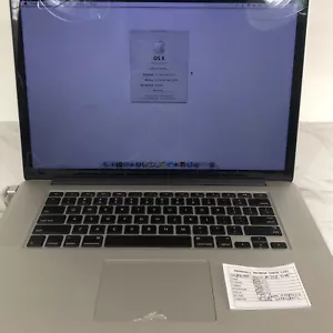 Macbook Pro 15” 2012 A1398 - i7/16GB/ 256 SSD - GOOD - TESTED AND WORKING ! - Picture 1 of 11
