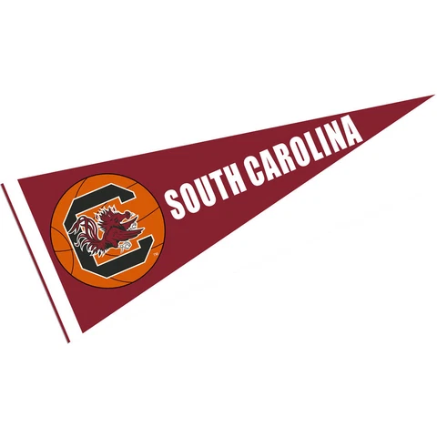 South Carolina Gamecocks 12 in X 30 in Basketball Pennant Cover