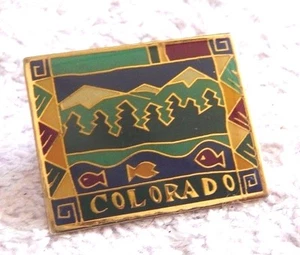 VINTAGE LOVELY PIN COLORADO - Imagen 1 de 2