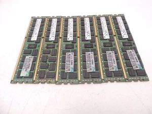 Lot Of 6 Samsung 8GB PC3L-10600R Server Ram ECC REG - Picture 1 of 3