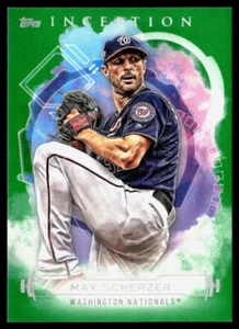 Max Scherzer 2019 Topps Inception Green #2 NMT - Picture 1 of 2