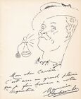 Maurice Chevalier Rare Illustration  Hors-Texte Tirage Limité 1946