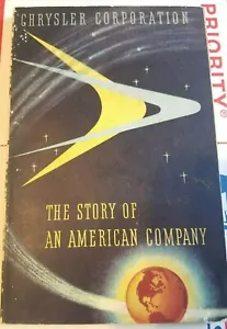 Chrysler Corporation: the Story of an American Company 1955 Illustrated History - Picture 1 of 5