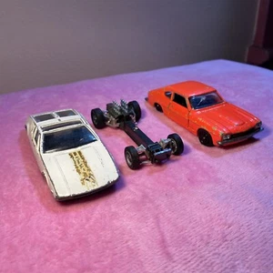 Corgis Toy Cars Lot Of 2 Made In GT Britain- Capri & Mangusta Classics Vintage - Picture 1 of 20