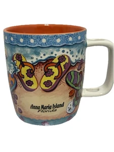 Anna Maria Island Florida Beach Mug Tasse - Löffelschlitz (ohne Löffel) Souvenir - Bild 1 von 10