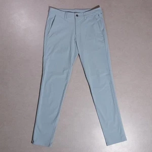 Pantalones de golf Lululemon Commission ajustados azules rendimiento elásticos para hombre 33x33 - Imagen 1 de 5