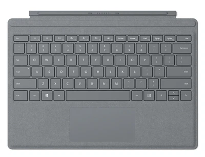 Microsoft Surface Pro Signature Type Cover Alcantara Light Charcoal - FFQ-00141  - Image 1 of 2