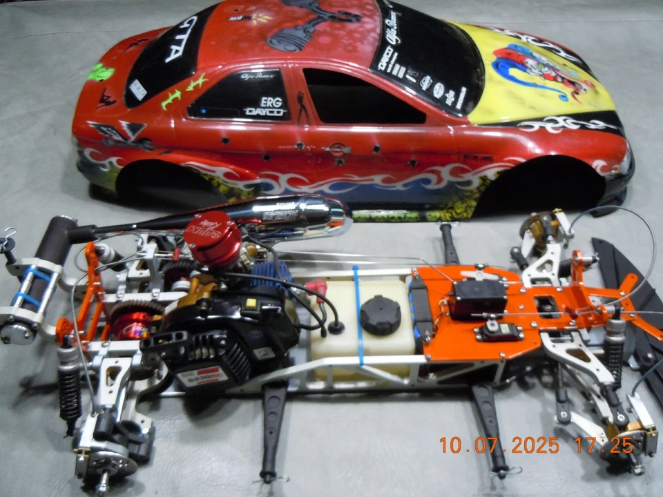 1/5 scale SVM CRONO MK 6 RC CAR USED BUT RESTORED TO BETTER THAN NEW - Image 1 of 4