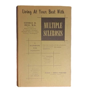 Living At Your Best With Multiple Sclerosis By George Hess Vintage Handbook Book - Picture 1 of 4
