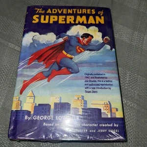 The Adventures Of Superman HARDBACK BOOK Geroge Lowther 1995 Brand New - Sealed - Picture 1 of 16