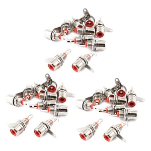  Phono Chassis Panel Mount  Female Connector Socket 30 Pcs X9V78651 - Bild 1 von 3