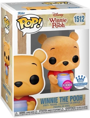 Winnie the Pooh Funko Pop! Vinyl Flocked #1512 Exclusive Foto 1 de 4
