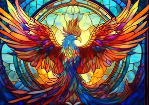 500-piece Phoenix jigsaw puzzle 3 - Picture 1 of 2