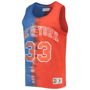 Mitchell & Ness Men’s Patrick Ewing Knicks Tie Dye Tank Top Jersey Large L NBA - Picture 1 of 11