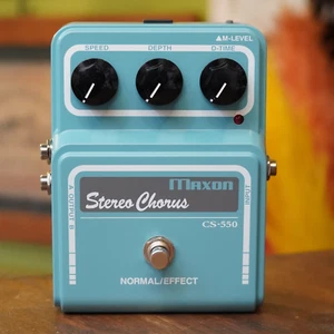 Maxon Stereo Chorus CS550 guitar effects Brand NEW Ship from Japan - Picture 1 of 10