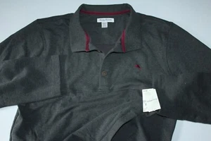 Tommy Bahama Henley Top Marlin Sweatshirt Pullover Grey LS New 1XLB - Picture 1 of 4