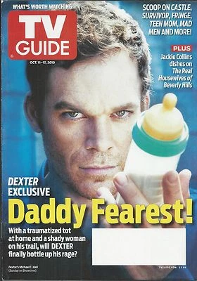 TV Guide Magazine Dexter Michael C Hall School Pride Martha Plimpton Housewives Foto 1 de 4