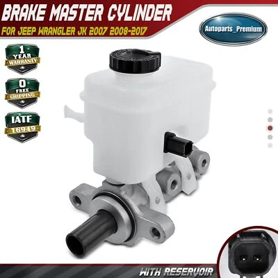 Brake Master Cylinder with Reservoir & Sensor for Jeep Wrangler JK 2007-2017 - Image 1 of 4