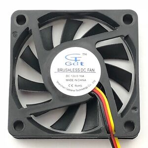 12v 60mm Cooling Fan 3Pin 6010 60x60x10mm DC CPU PC Computer Case US KWIK SHIP