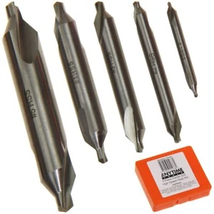 5 Center Drill Countersink Lathe Bit Mill Tooling Set - Picture 1 of 3