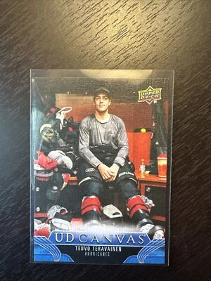 2023-24 Upper Deck Series 2 Canvas Teuvo Teravainen #C137 - Image 1 of 2