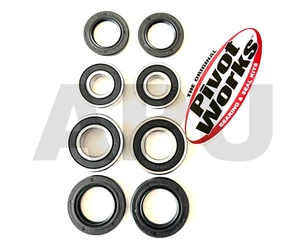 06-22 Yamaha 700 Raptor Front Wheel Bearings PIVOT WORKS Lifetime Warranty - Picture 1 of 6