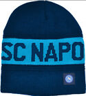 Chapeau Laine SSC Napoli Enzo Castillan Bleu Rembourr&#233; Bonnet Supporters Bleu