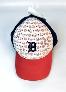 Baseballmütze Kappe Fan Favorit Detroit Tigers Kleinkind Peace Love verstellbar. - Bild 1 von 5