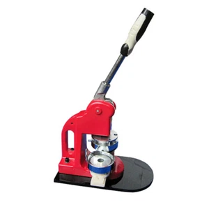 75mm Button Badge Maker Machine/Button Badge Punch Press Machine for Pin Button - Picture 1 of 6