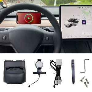 Wireless Phone Fast Phone Charger for Tesla Model3 2018-2022 & Model Y 2021-2022 - Picture 1 of 13