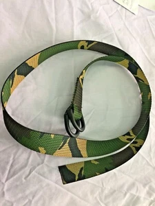 Correa utilitaria de camuflaje de 1"/cinturón del ejército para niños, DPM militar, cable anillo D de 3 pies de largo NUEVO - Imagen 1 de 5