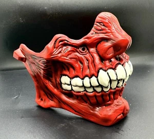 Custom Demon Mask Lucifer Satan Samurai Hannya Mask - Picture 1 of 8