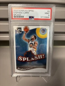 2023 Donruss Optic Stephen Curry Splash #8, PSA 9 - Bild 1 von 2