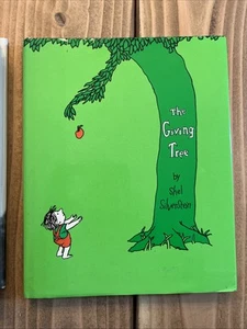 The Giving Tree by Shel Silverstein 1964 Hardcover 1st Edition w/ Dust Jacket - Picture 1 of 6